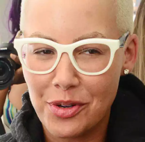 See What Amber Rose Looks Like In No Make-up Photos